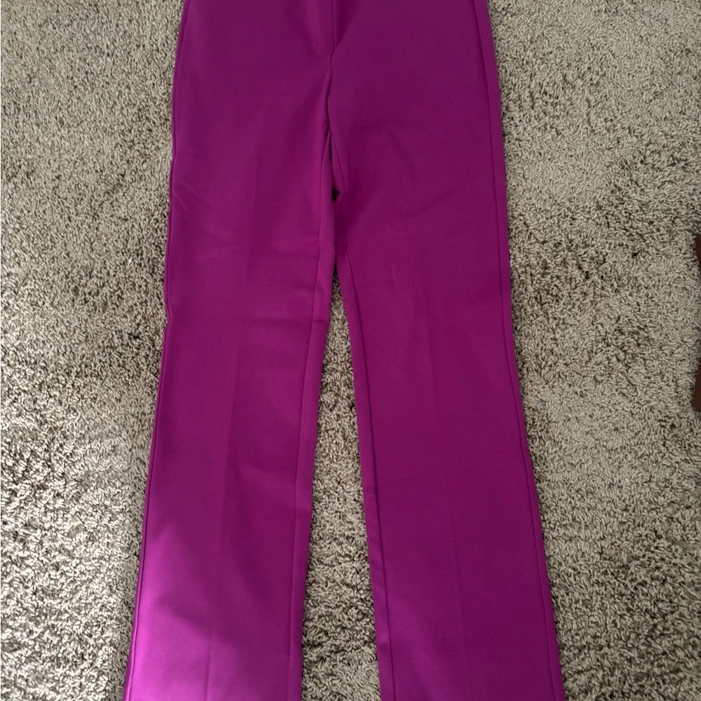 Women's Pink/Purple Pants - Picture 1 of 3